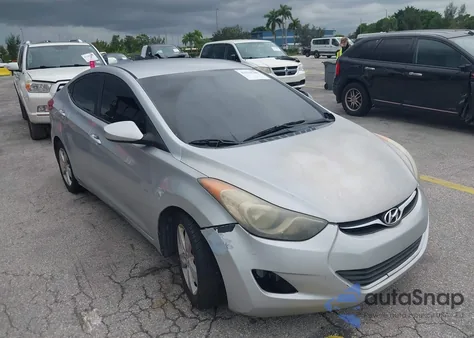 2013 Hyundai Elantra Gls from USA, damaged, VIN 5NPDH4AE6DH337941